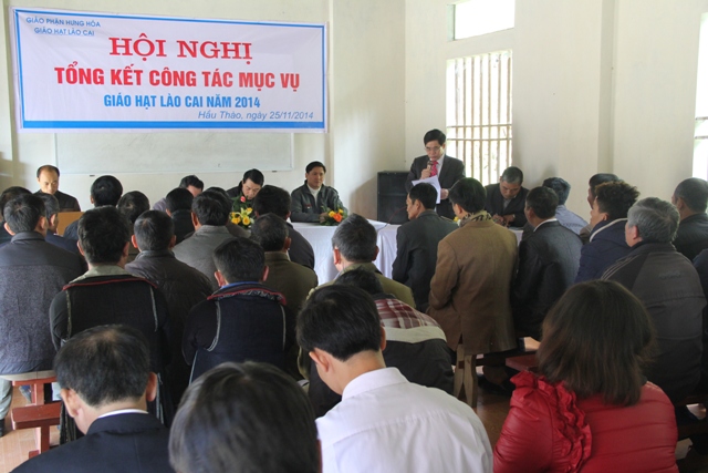 Lao Cai vicariate reviews pastoral activities 2014
